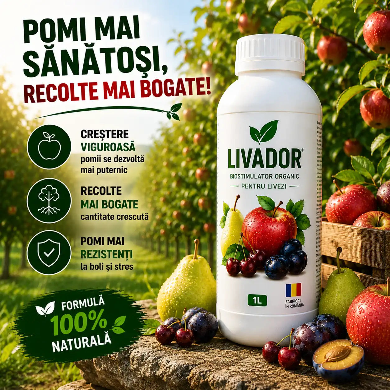 Biostimulator pentru pomi fructiferi | 1L
